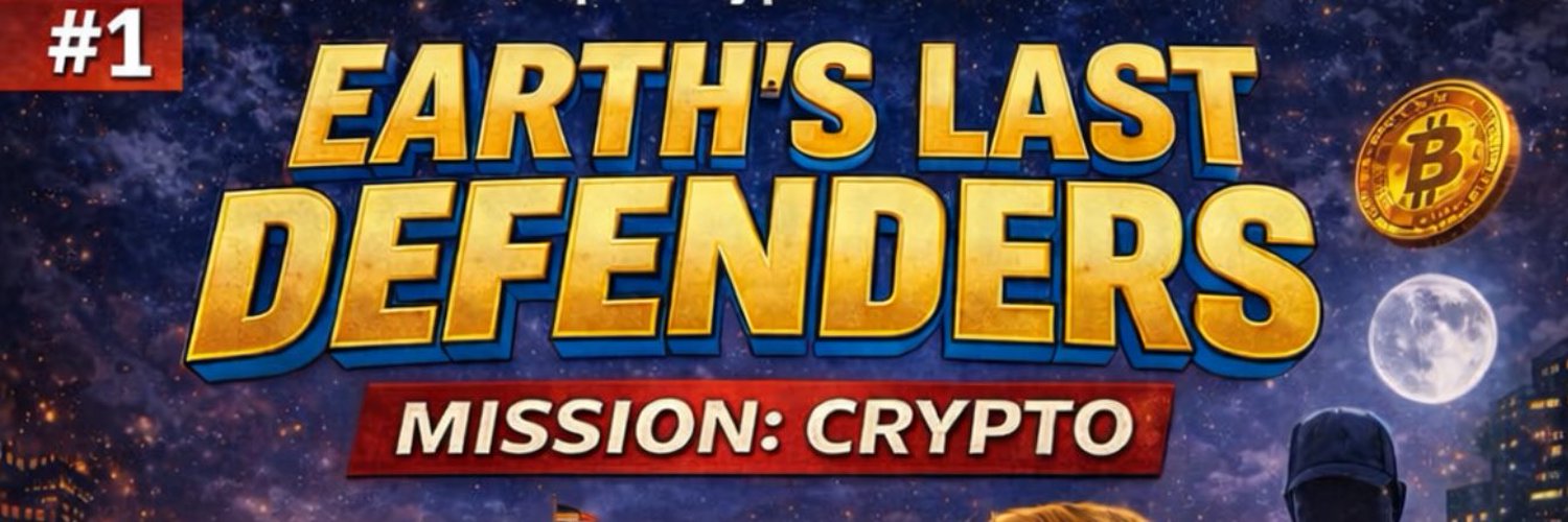 Earth's Last Defenders Mission Crypto comic banner